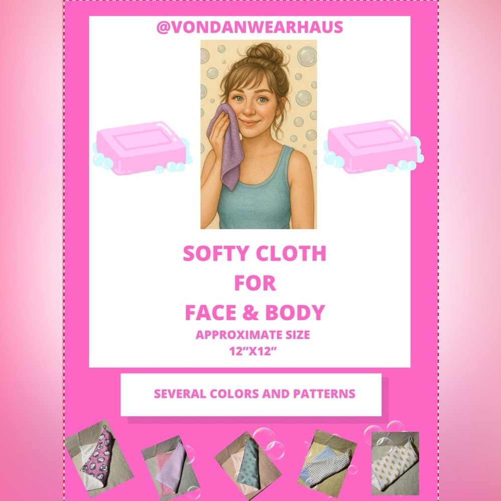 Hand Crafted Softy Cloth for Face and Body